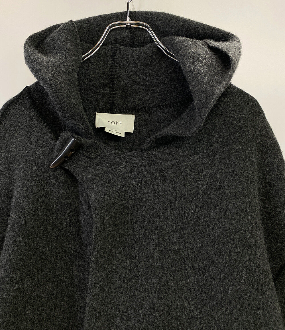 ヨーク フーディコート 7G MILANO RIBHOODED COAT      メンズ SIZE M  YOKE