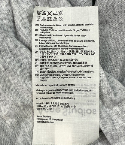 アクネステュディオス  半袖Ｔシャツ ロゴTシャツ      メンズ SIZE S  ACNE STUDIOS