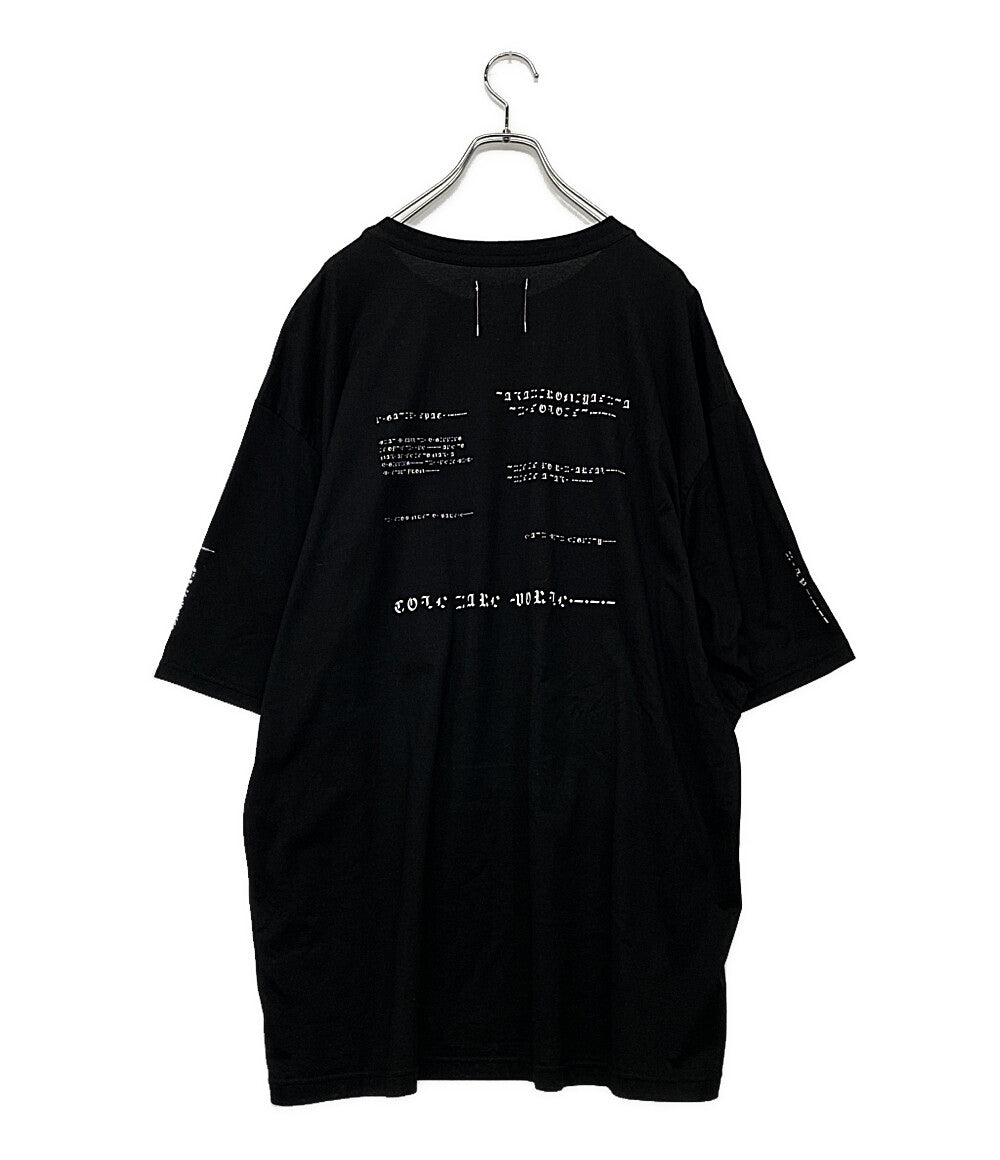 タカヒロミヤシタザソロイスト  半袖Ｔシャツ Oversized gometric morse code Tee 21AW     メンズ SIZE 46  TAKAHIRO MIYASHITA The SoloIst.