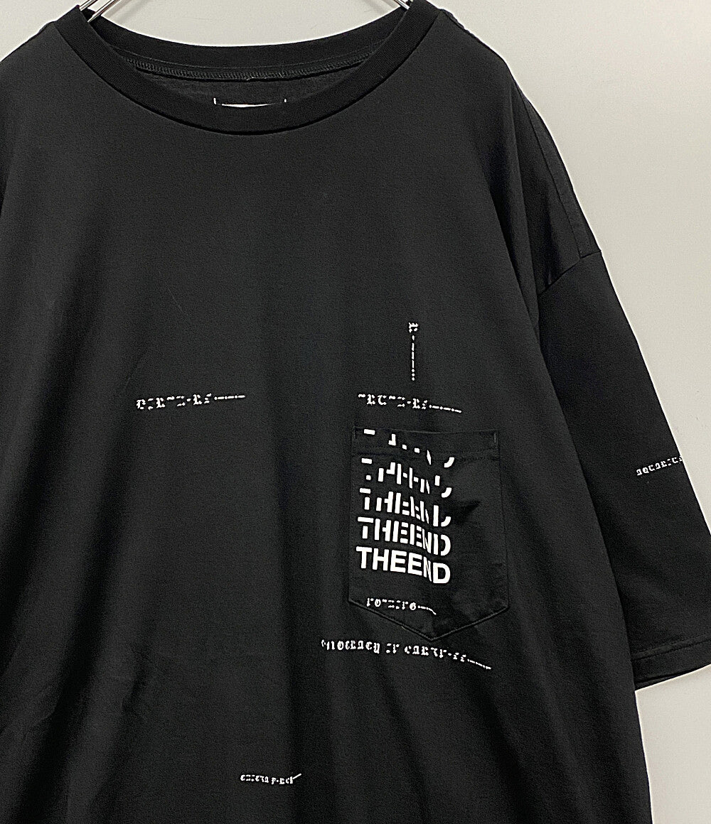 タカヒロミヤシタザソロイスト  半袖Ｔシャツ Oversized gometric morse code Tee 21AW     メンズ SIZE 46  TAKAHIRO MIYASHITA The SoloIst.