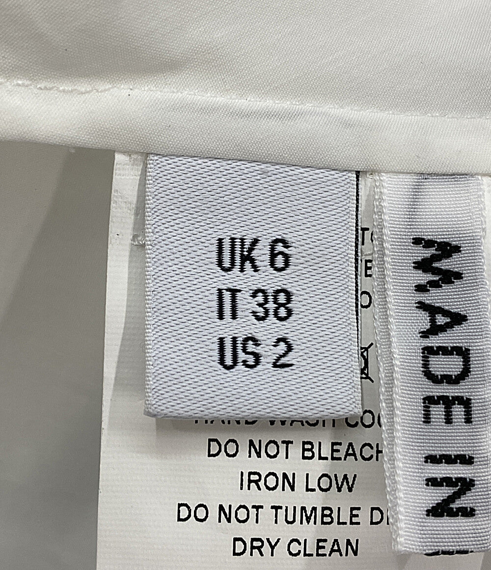 美品 モリーゴダード カットソー フリル切替 レディース SIZE UK6 MOLLY GODDARD