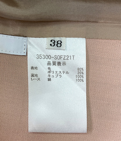 フォクシー ウールポリノースリーブワンピ     35300-S0FZ21T レディース SIZE 38  FOXEY