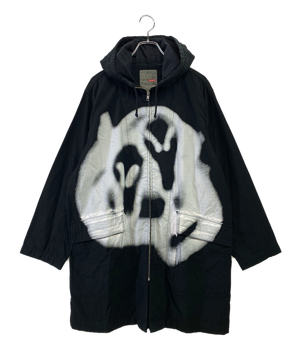 シュプリーム  ヨウジヤマモト ジャケット PARKA BLACK      メンズ SIZE S  Supreme×Yohji Yamamoto