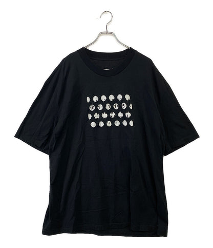 メゾンマルジェラ  半袖Ｔシャツ PUNCHED HOLES LOGO TEE 20aw     メンズ SIZE 46  Maison Margiela