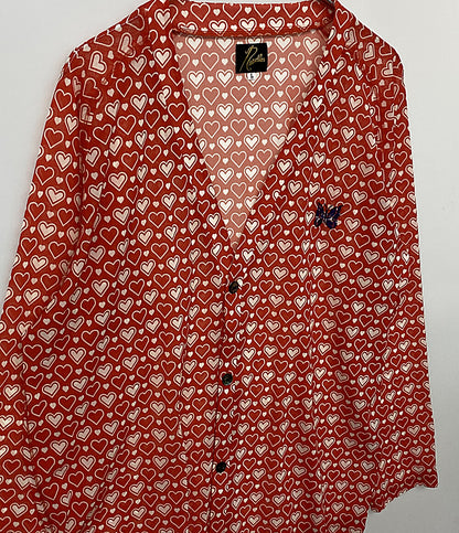 ニードルス  カーディガン V NECK POLY MESH CARDIGAN      メンズ SIZE L  NEEDLES