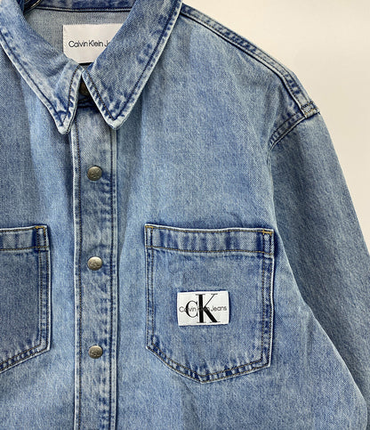 カルバンクライン  長袖デニムシャツ OVER SIZED DENIM SHIRT      メンズ SIZE XS  calvin klein