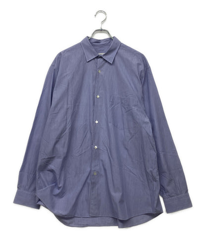 コモリ サックスストライプシャツ     W03-02001 メンズ SIZE 3  COMOLI