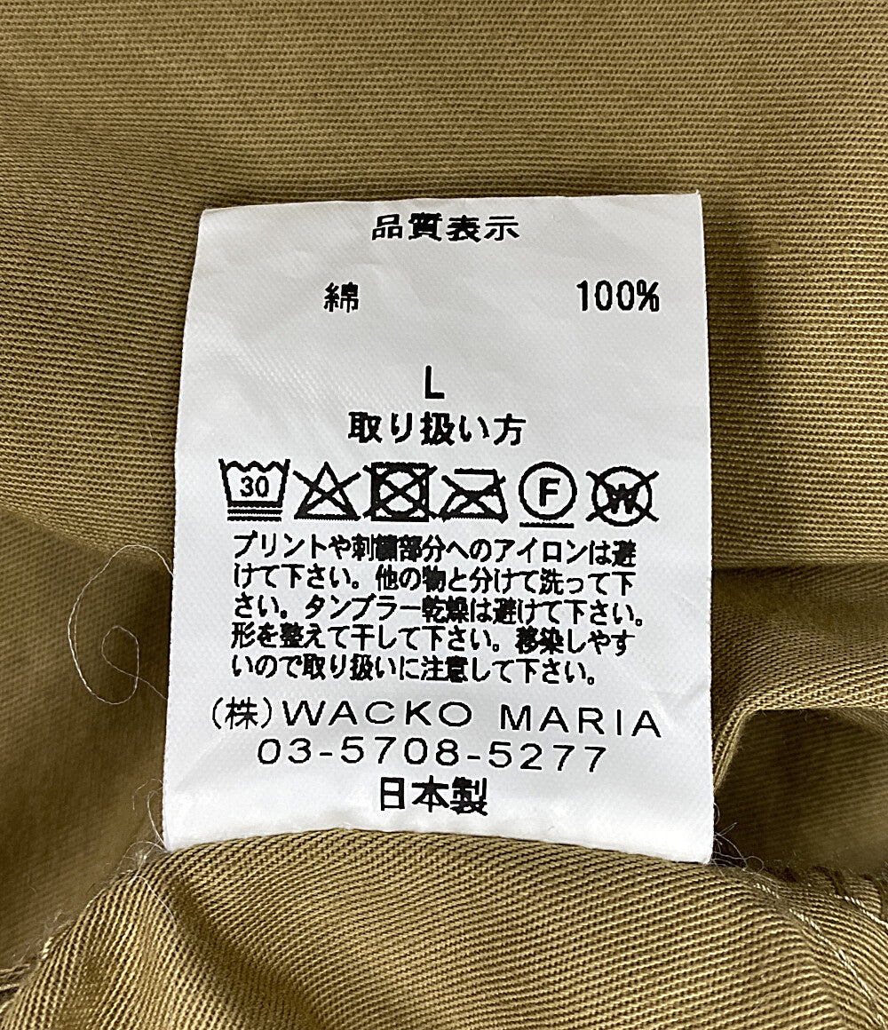 ワコマリア  アラビアワッペンワークシャツ      メンズ SIZE L  WACKO MARIA