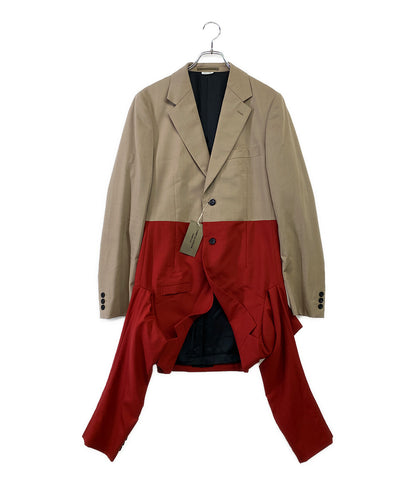 コムデギャルソンオムプリュス 美品 ジャケット Wool Long Jacket With Double Sleeve     PMJ011 メンズ SIZE M  COMME des GARCONS HOMME PLUS