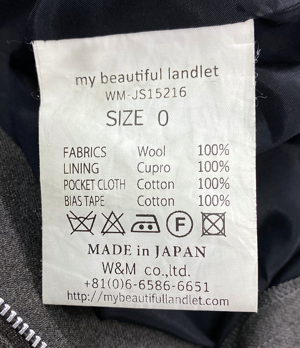 マイビューティフルランドレット ウールオーバーオール      メンズ SIZE -  My Beautiful Landlet