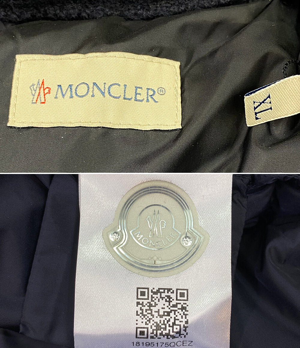 モンクレール  ダウンベスト ニット切替 フード      メンズ SIZE XL  MONCLER