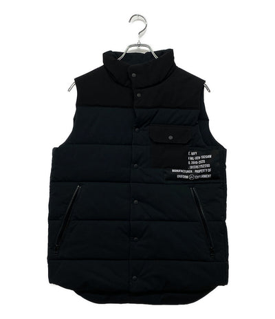 ユニフォームエクスペリメント  中綿ベスト PADDED VEST     UE-192018 メンズ SIZE 1  UNIFORM EXPERIMENT