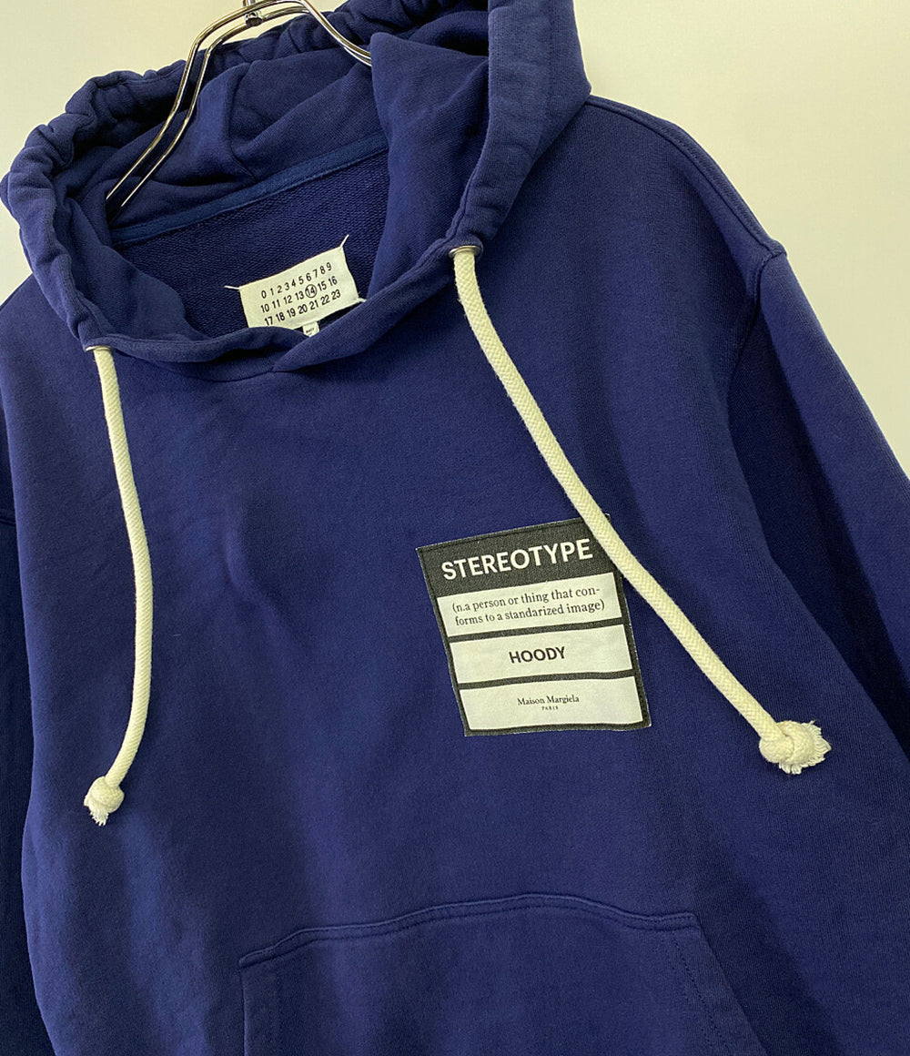 マルタンマルジェラ  スウェットパーカー STEREOTYPE HOODIE       メンズ SIZE 46  MARTIN MARGIELA