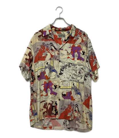 ワコマリア  春画HAWAIAN SHIRT      メンズ SIZE L  WACKO MARIA