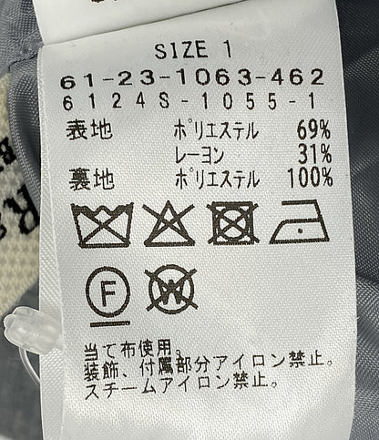 レイビームス  パンツ ピンストライプ ストライプ 2タック ピンス      レディース SIZE 1  RAY BEAMS