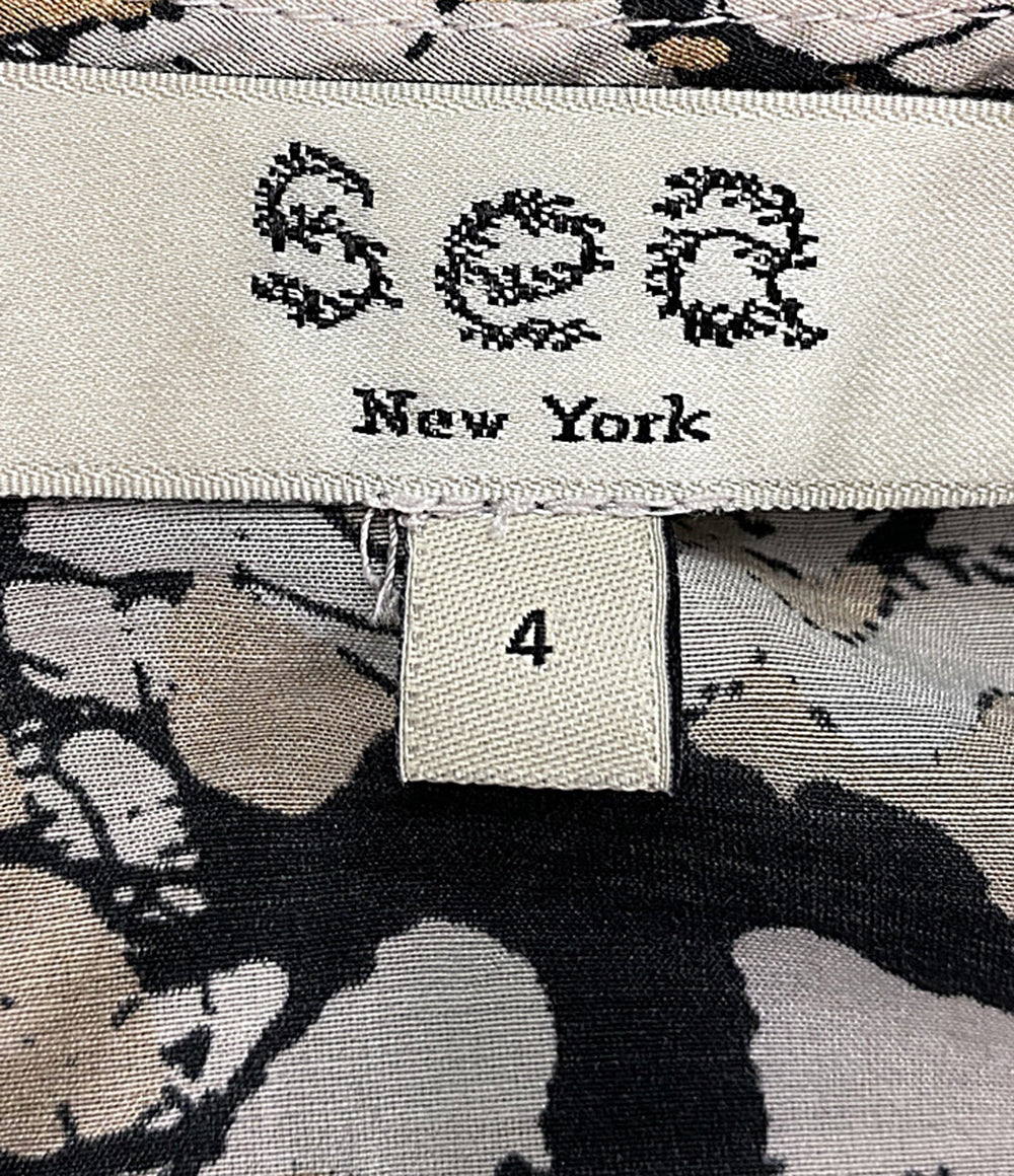 シー ニューヨーク  総柄ワンピース      レディース SIZE 4  SEA NEW YORK