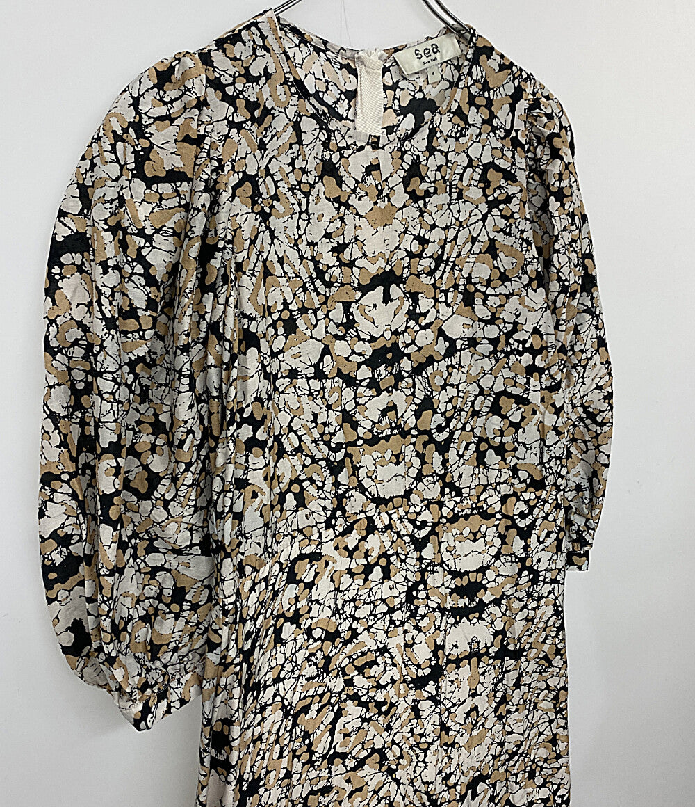 シー ニューヨーク  総柄ワンピース      レディース SIZE 4  SEA NEW YORK