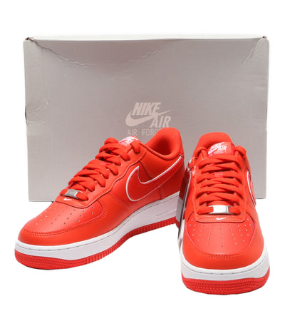 ナイキ 美品 スニーカー AIR FORCE ONE DV0788-600 レッド      メンズ SIZE 27cm  NIKE