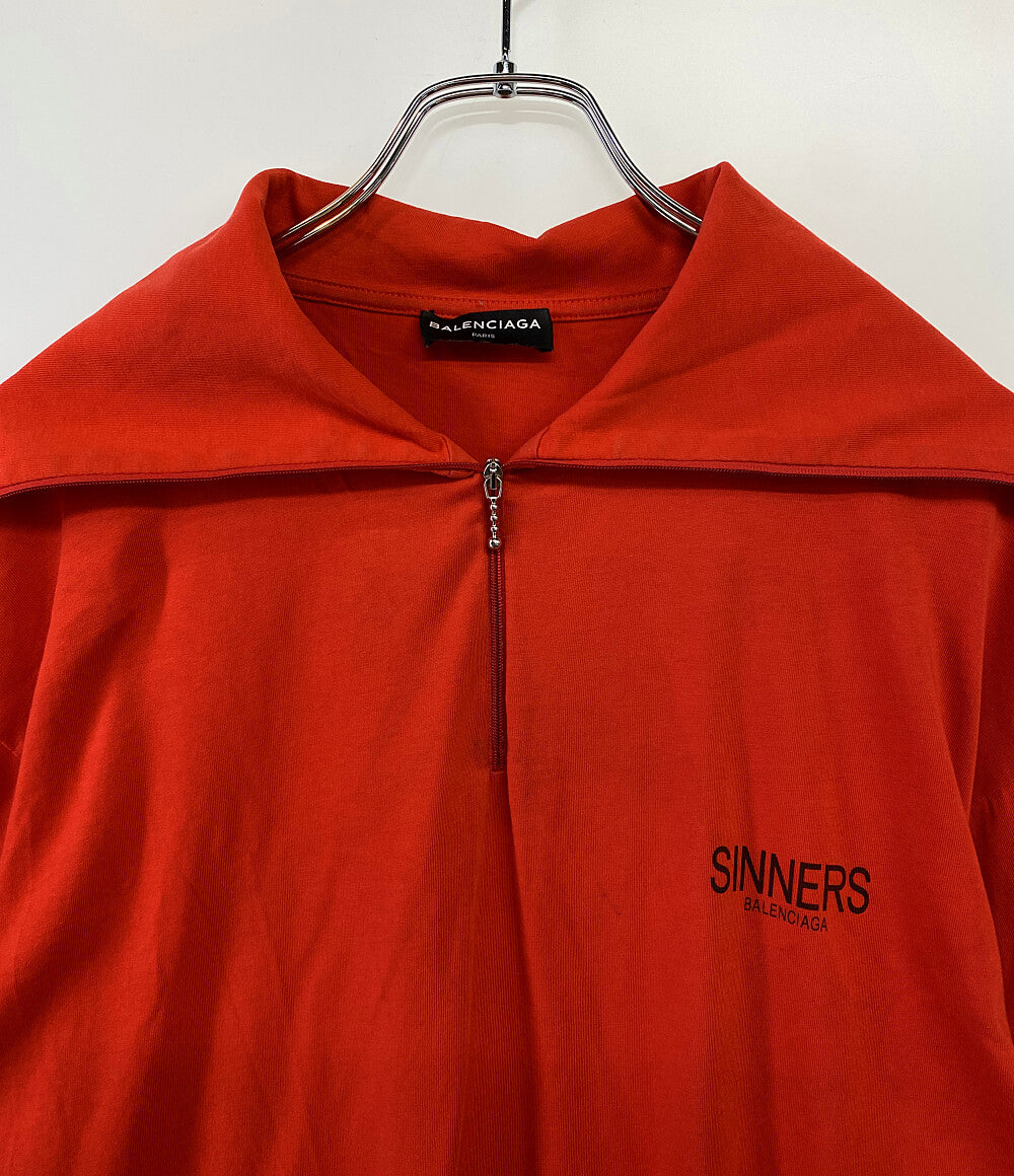 バレンシアガ  カットソー セーラーカラー SINNERS TOP 18ss     レディース SIZE S  BALENCIAGA