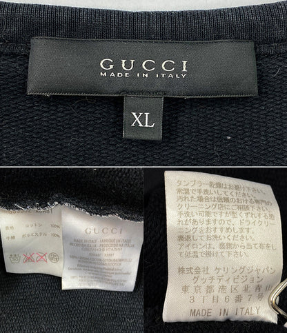 グッチ  アームデザインスウェット ブラック      レディース SIZE XL  GUCCI