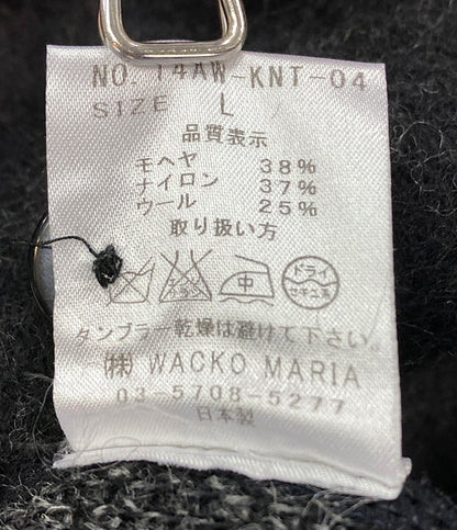 ワコマリア  カーディガン 14AW-KNT-04      メンズ SIZE L  WACKO MARIA