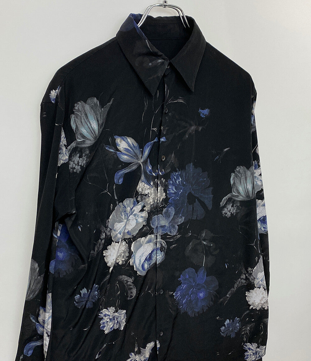 ラッドミュージシャン  DECHINE STANDARD SHIRT INKJET FLOWER     2218-105 メンズ SIZE 44  LAD MUSICIAN