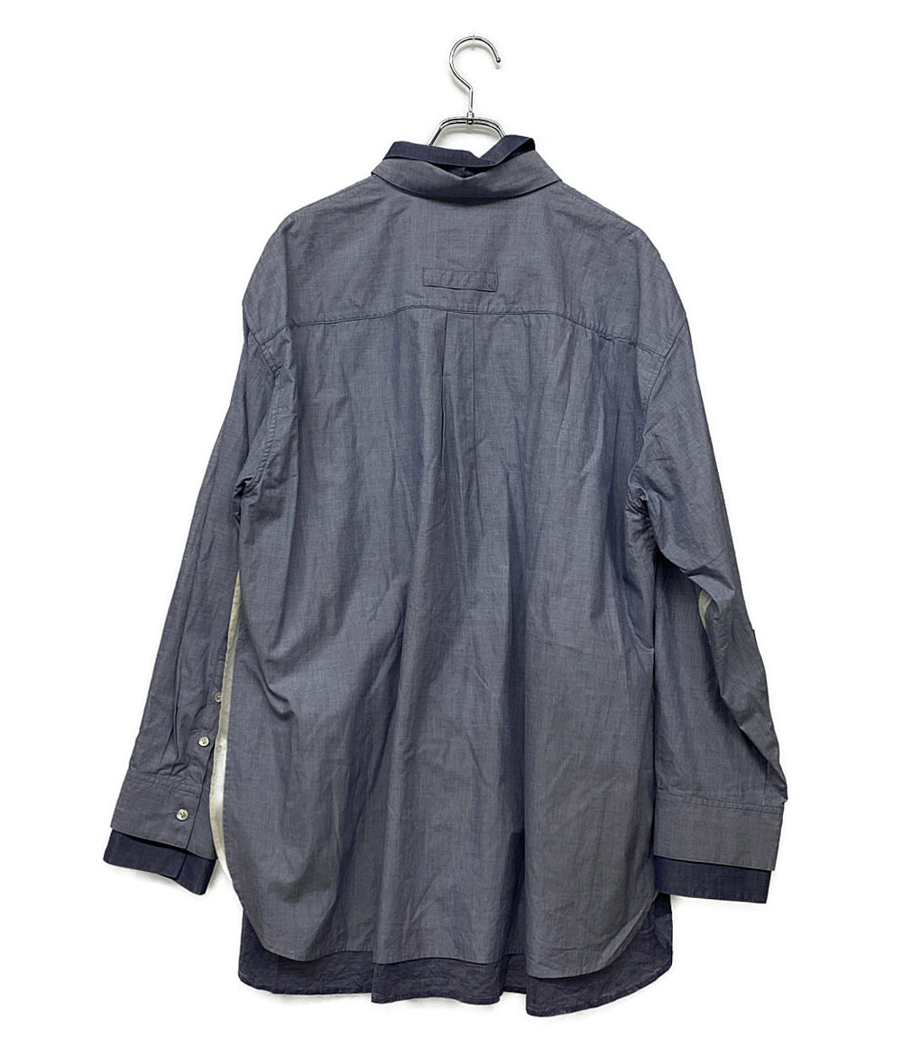 シュタイン OVERSIZED LAYERED SHIRT     ST.382-1 メンズ SIZE S  stein