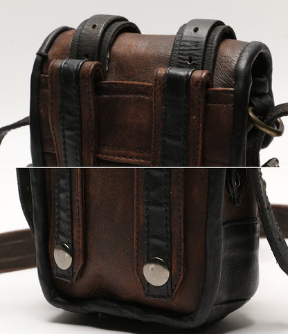 ケムリ  ショルダーバッグ LEATHER SHOULDER POUCH      メンズ   KMRii