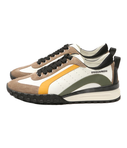 ディースクエアード  スニーカー SNM0196 レザー ベージュ×ホワイト      メンズ SIZE 41  DSQUARED2