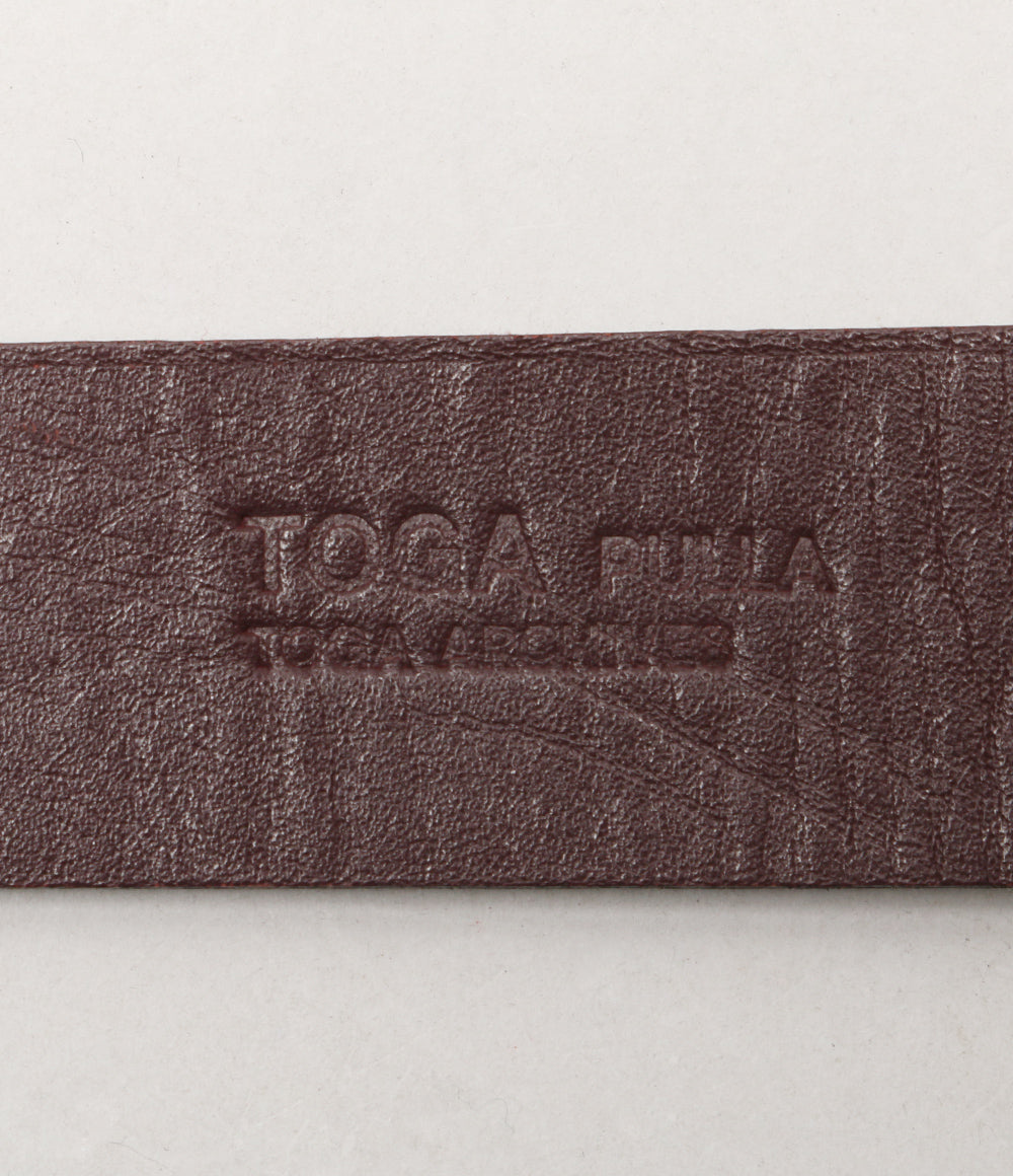 TOGAPULLA トーガプルラ ベルト Metalbelt レディース
