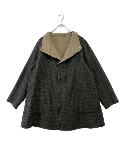 プランテーション  ウールコート リバーシブル       メンズ SIZE M  Plantation