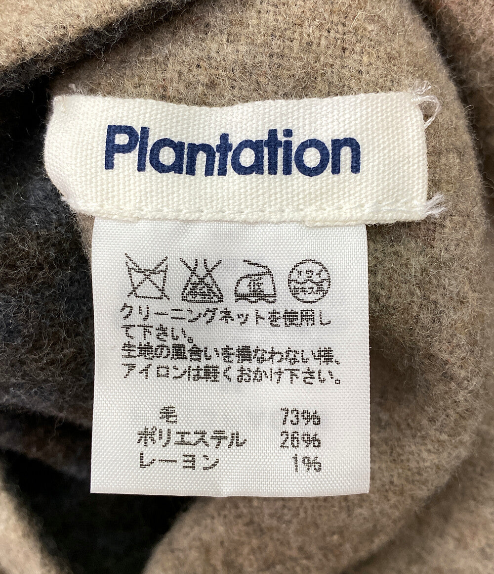 プランテーション  ウールコート リバーシブル       メンズ SIZE M  Plantation