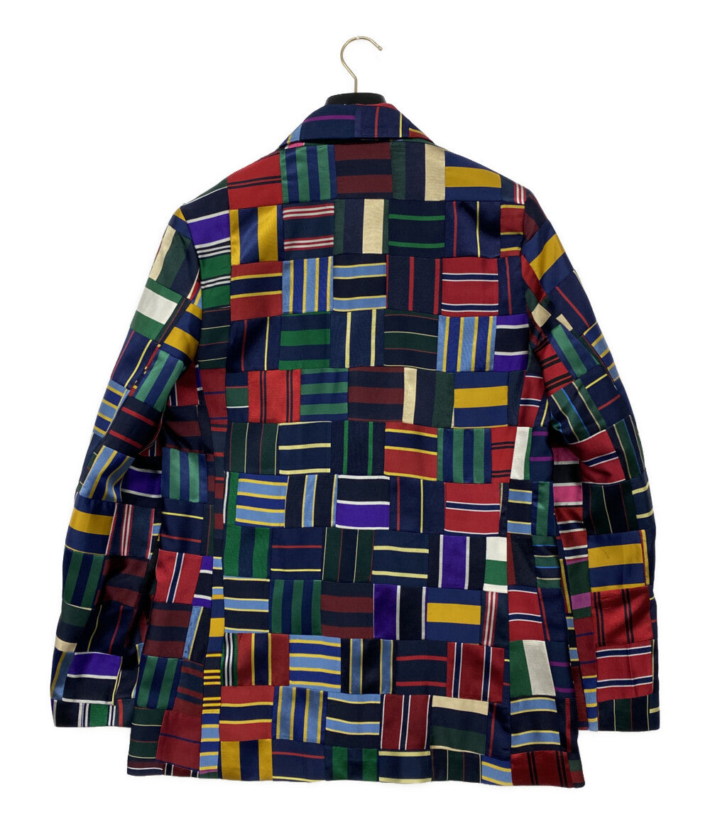 ローイングブレザー テーラードジャケット Tie Patchwork Jacket      メンズ SIZE 40R  Rowing Blazers