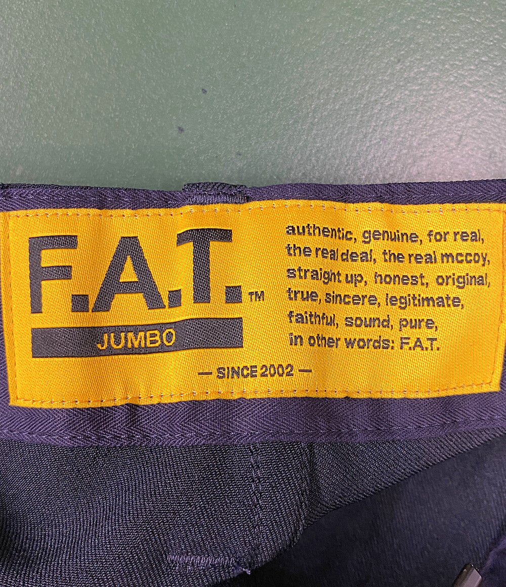 エフエイティー パンツ SLACKLAX     F32420-PN27-AB メンズ SIZE JUMBO  FAT