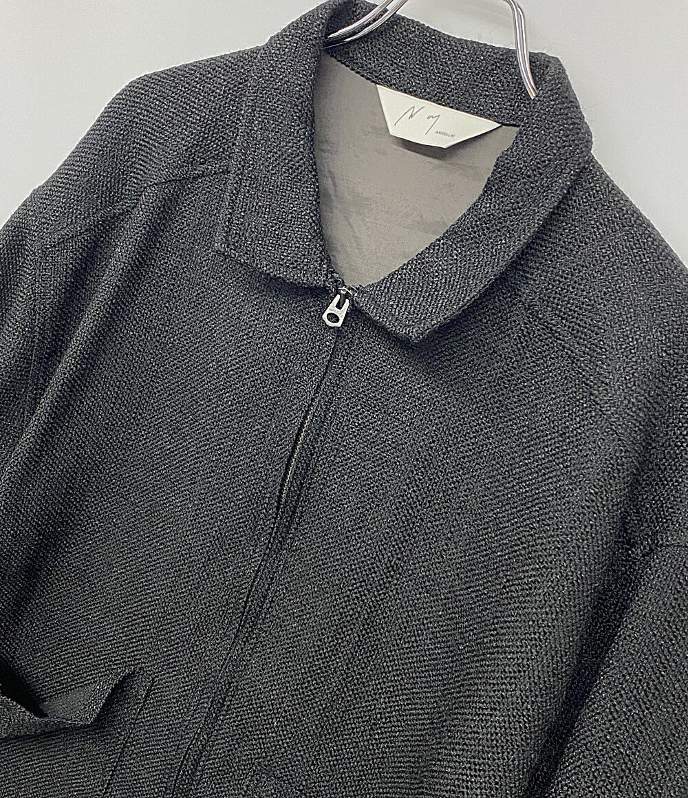 アンセルム ブルゾン tweed zip jacket 24AW     メンズ SIZE 1  ANCELLM