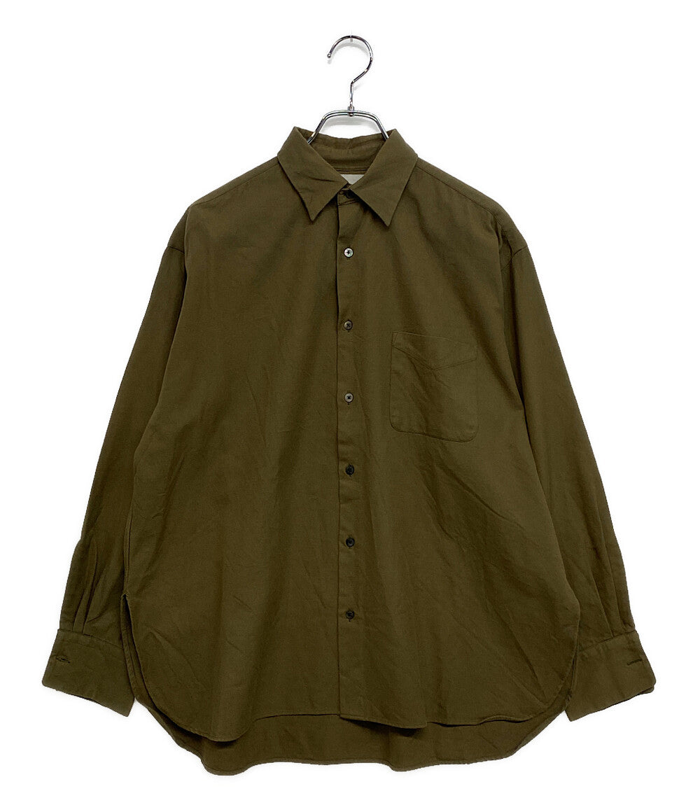 マーカウェア  長袖シャツ NEW COMFORT FIT SHIRTS     A21C-06SH02C メンズ SIZE 1  MARKAWARE