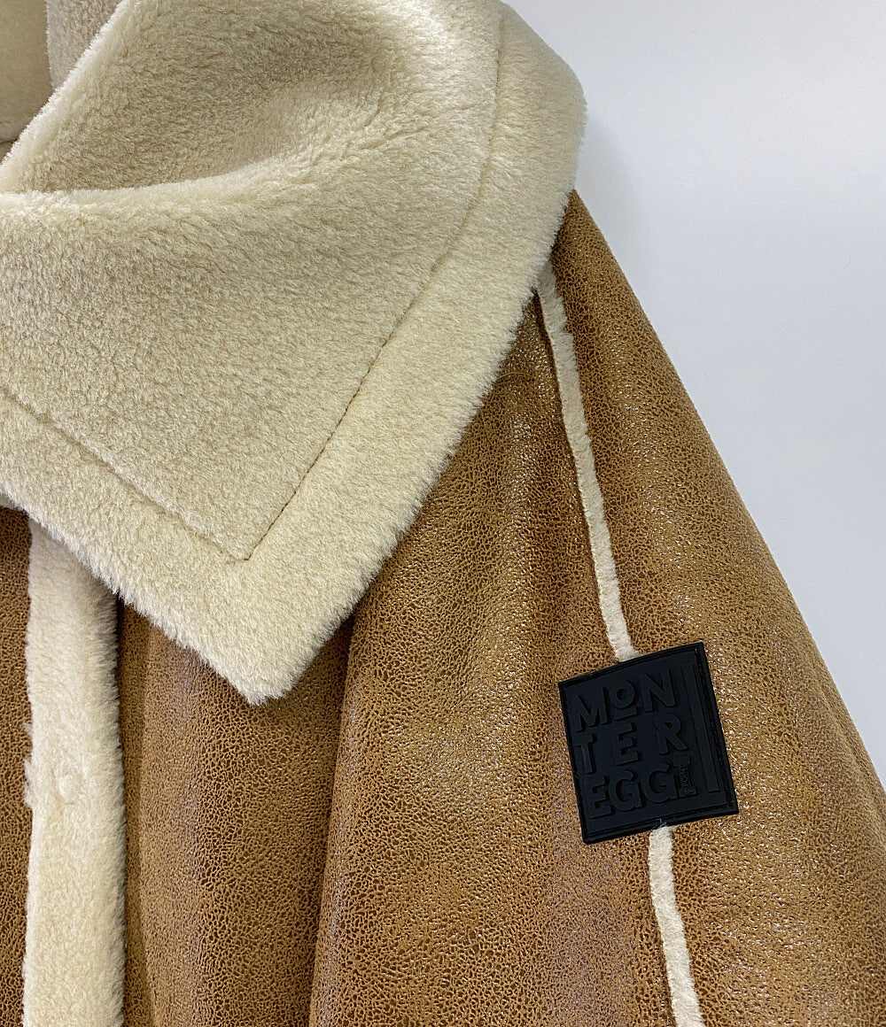 【MONTE REGGI(モンテレッジ)】ボアカラーロングジャケット ear PAPILLONNER（イアパピヨネ）の「【MONTE REGGI(モンテレッジ