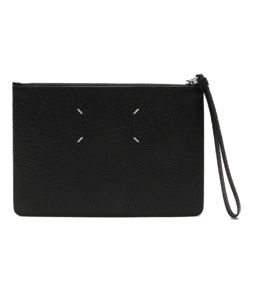 メゾンマルジェラ 美品 セカンドバッグ LEATHER CLUTCH BAG 11      メンズ   Maison Margiela