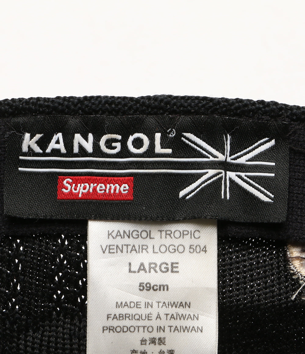 シュプリーム  カンゴール ハンチング Kangol Ventair Logo 504      レディース SIZE L/59cm  Supreme × KANGOL