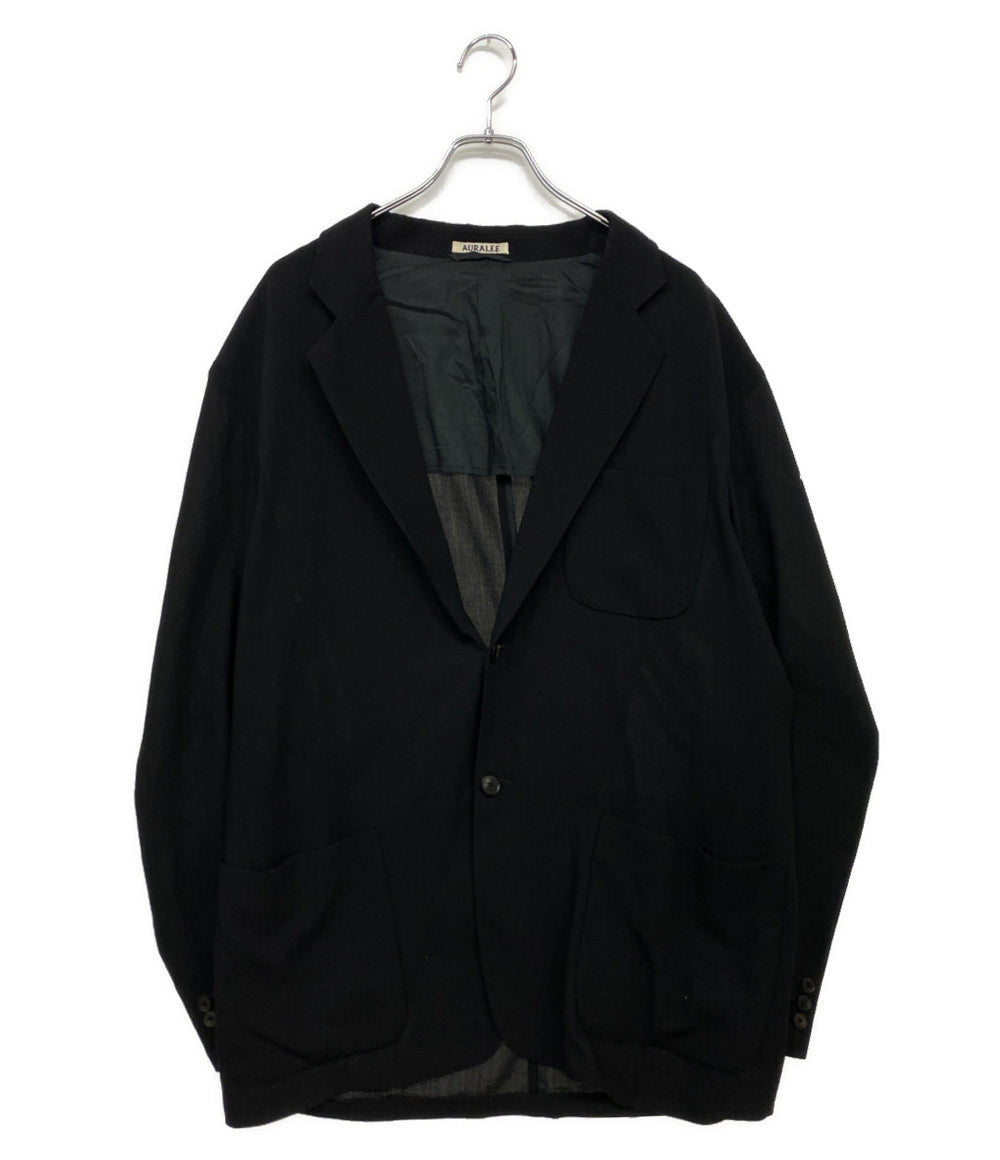 オーラリー  テーラードジャケット HARD TWIST WOOL VIYELLA JACKET     A23SJ01WV メンズ SIZE 5  AURALEE