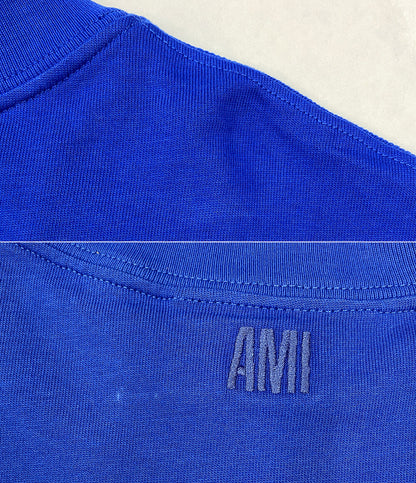 AMI 半袖Ｔシャツ 刺繍ロゴカットソー メンズ SIZE S アミ