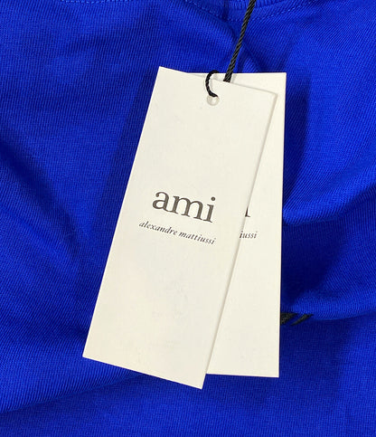 AMI 半袖Ｔシャツ 刺繍ロゴカットソー メンズ SIZE S アミ