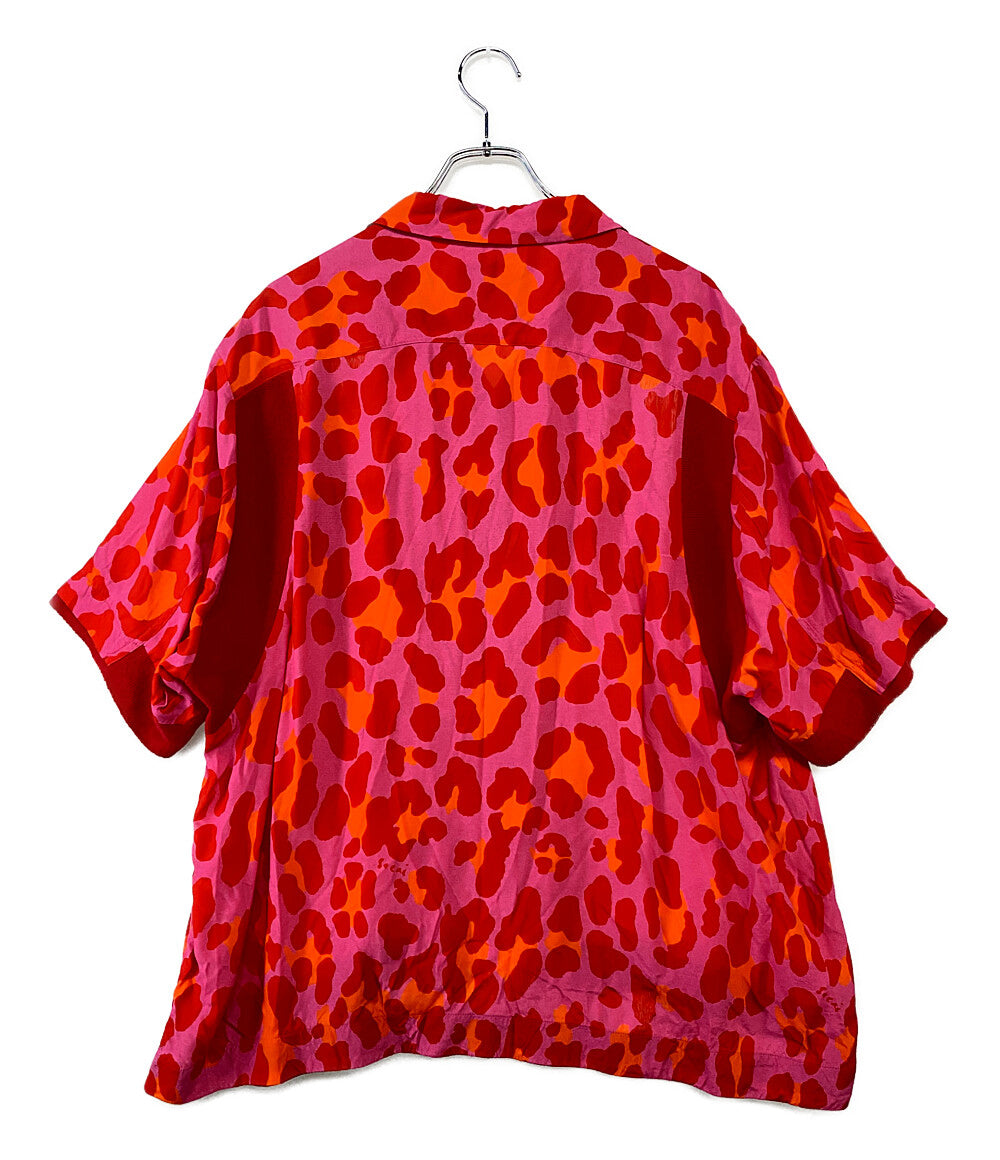 サカイ  半袖シャツ Leopard Print Bowling Shirt     22-02795M メンズ SIZE 2  sacai
