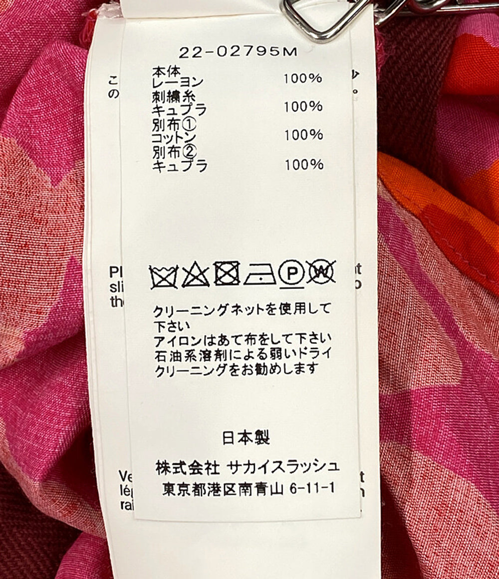 サカイ  半袖シャツ Leopard Print Bowling Shirt     22-02795M メンズ SIZE 2  sacai