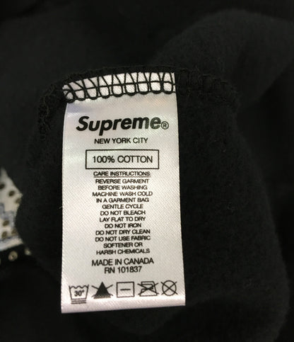 シュプリーム  パーカーフェアロー スタディッド フード スウェットシャツ  20AW     メンズ SIZE M  Supreme