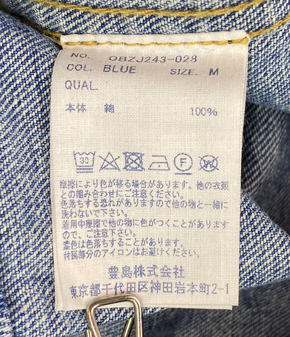 美品 オブレクト デニムジャケット リサイクルデニム       レディース SIZE M  OBLEKT