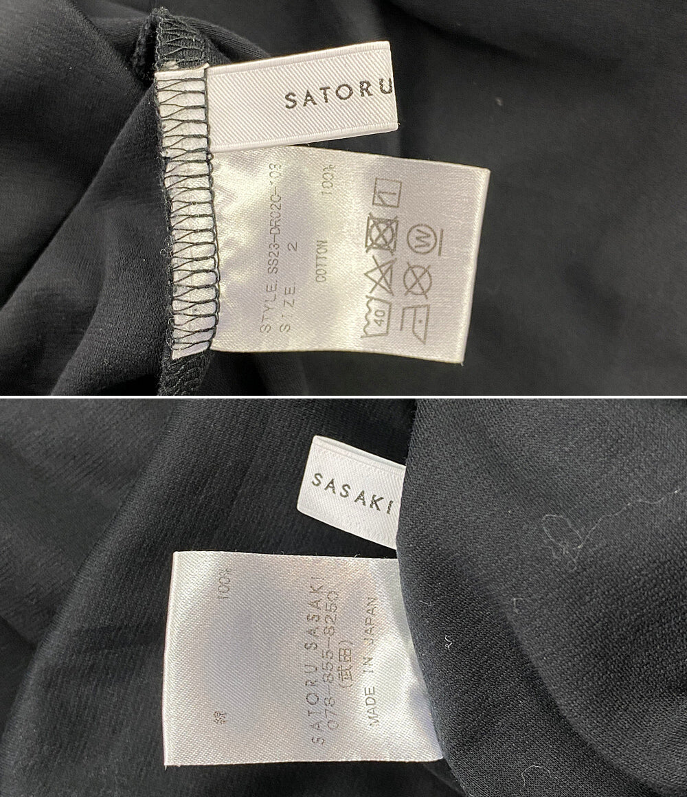 SATORU SASAKI サトルササキ ワンピース ツイストドレ１ 23ss レディース SIZE 2