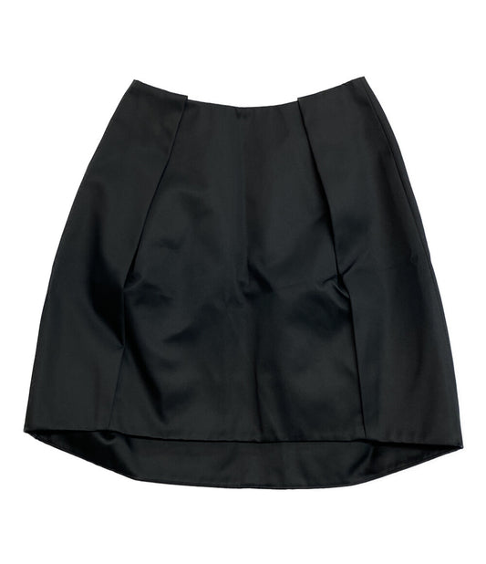 BORDERS at BALCONY ボーダーズアットバルコニー スカート MEMORY SATIN MINI SKIRT 23AW BD2321-3H-11 レディース SIZE 36
