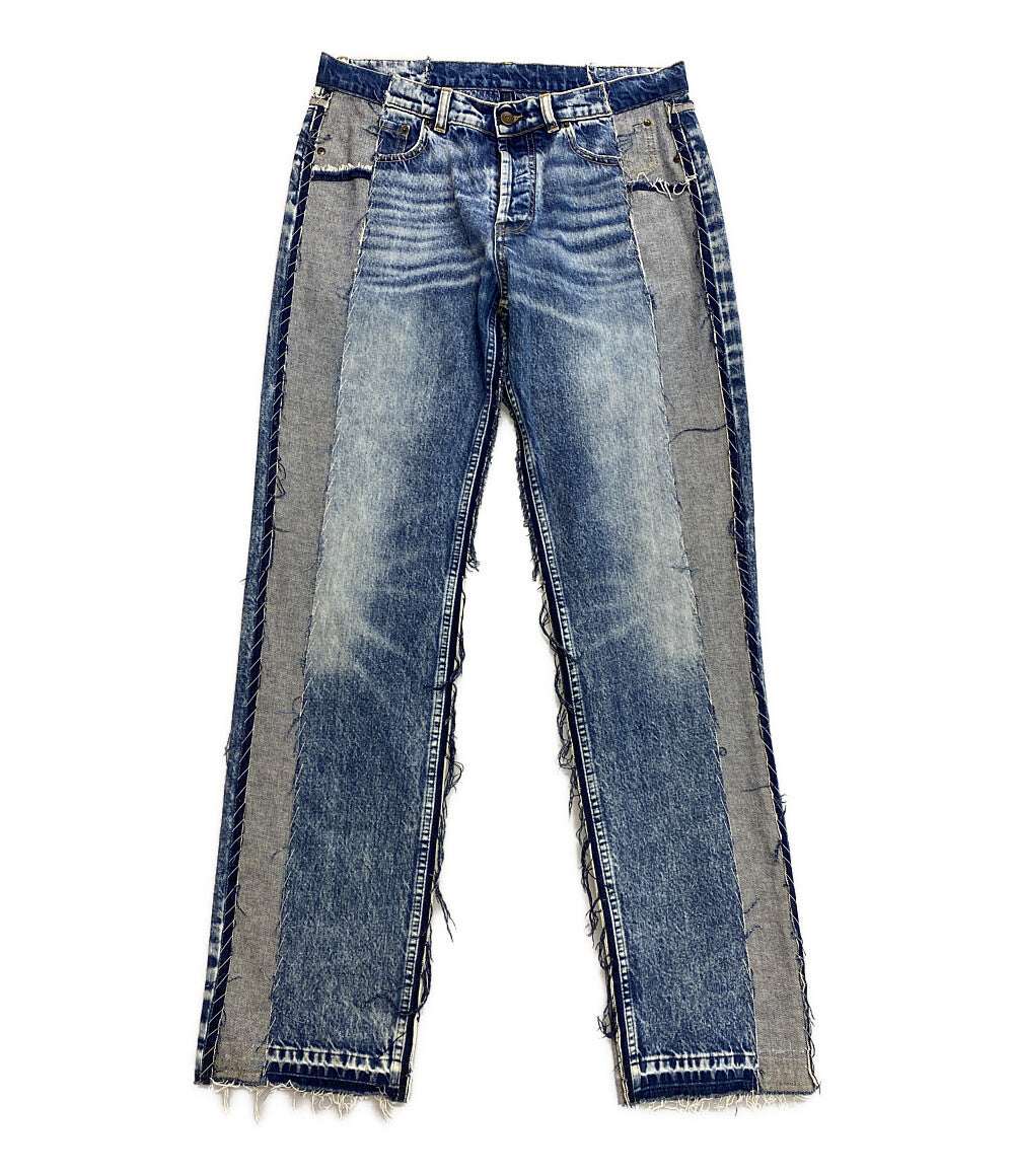 Maison Margiela 1 デニムパンツ リサイクルパッチワークデニム 21SS レディース SIZE 46 メゾンマルジェラ