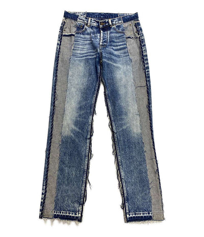 Maison Margiela 1 デニムパンツ リサイクルパッチワークデニム 21SS レディース SIZE 46 メゾンマルジェラ